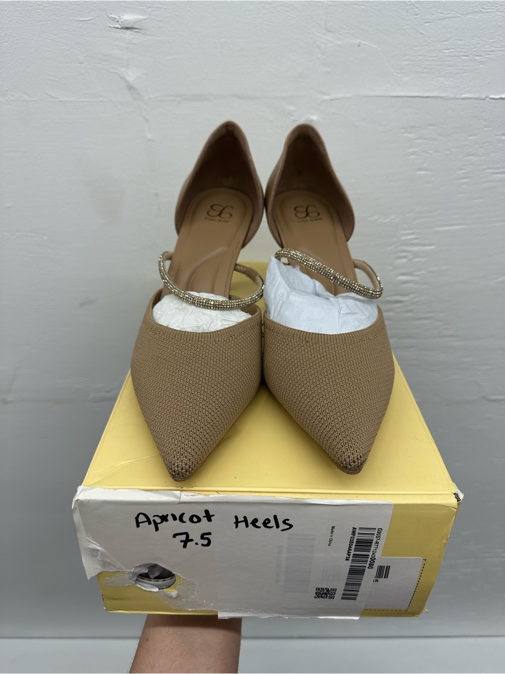 COSYISLAND apricot heels
